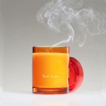 Paul Smith Scented Candle Bookworm, 240gr, Glas lid orangeyellow-red, style